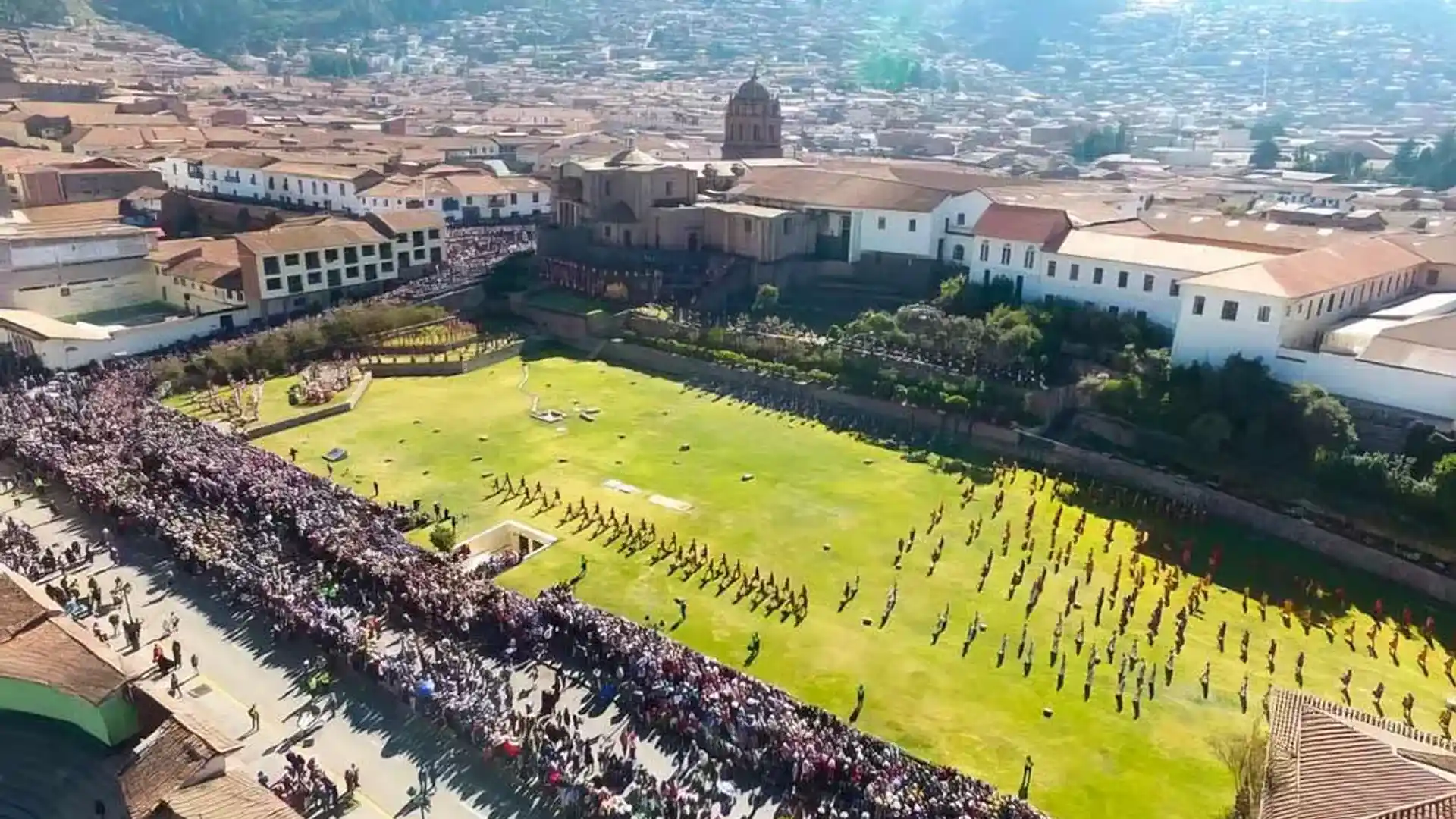 Ceremonia del Inti Raymi en el Qoricancha Cusco