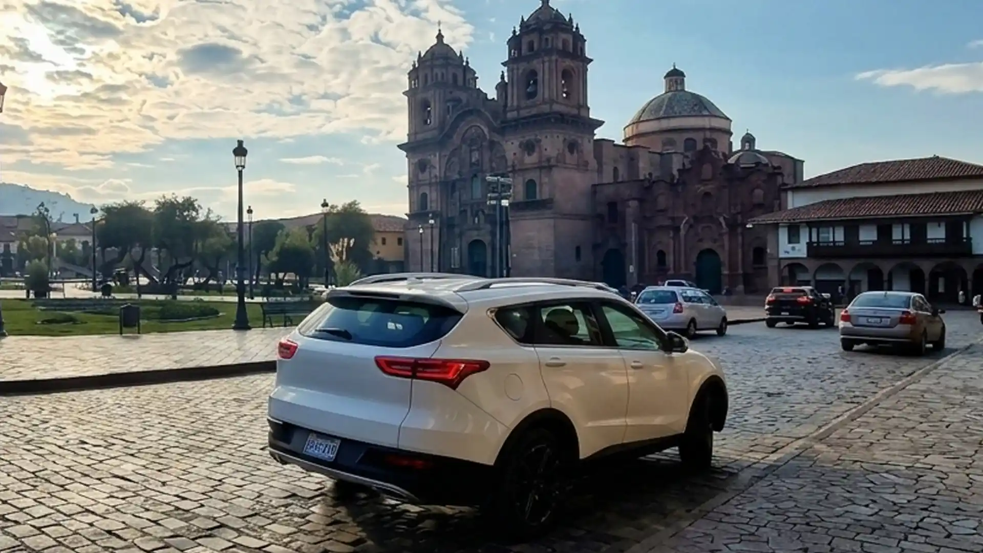 Transporte privado en vehículo SUV en Cusco